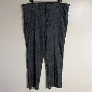 Men's Long Haul Jeans Dark Gray Or Black Size‎ 42x32